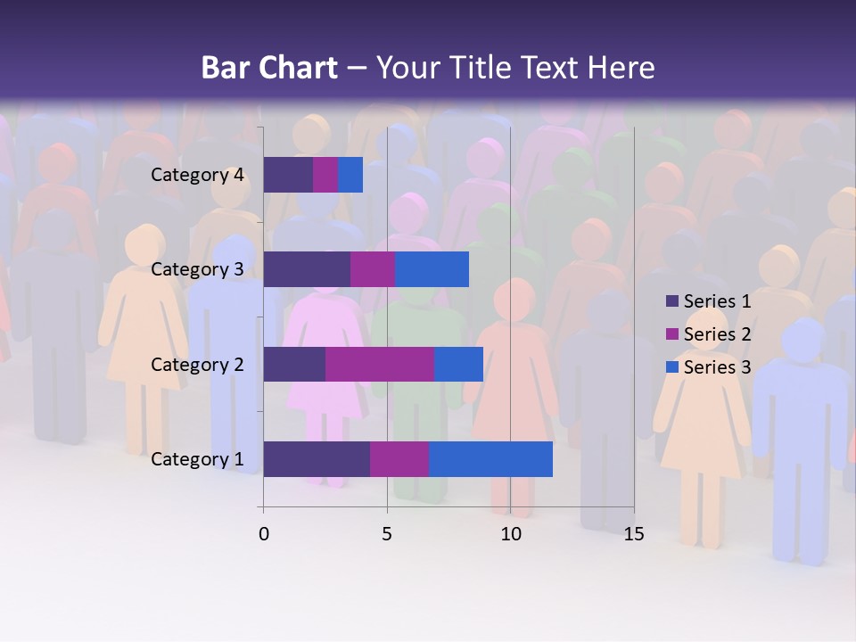 Togetherness Cooperation Crowd PowerPoint Template