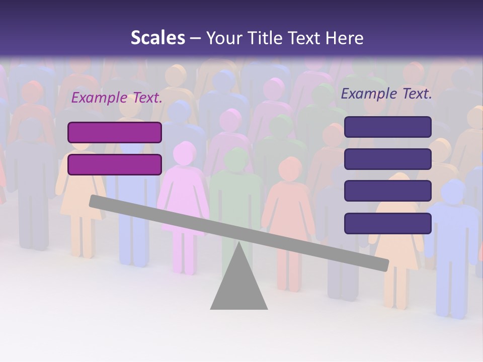 Togetherness Cooperation Crowd PowerPoint Template