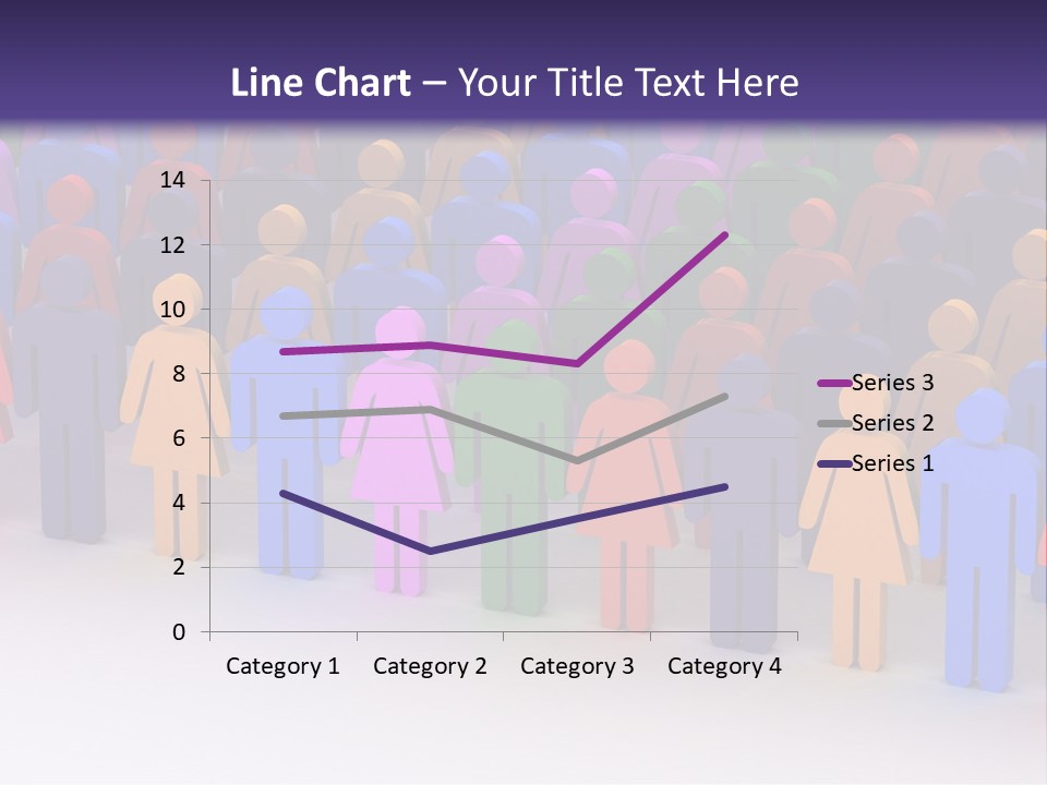 Togetherness Cooperation Crowd PowerPoint Template