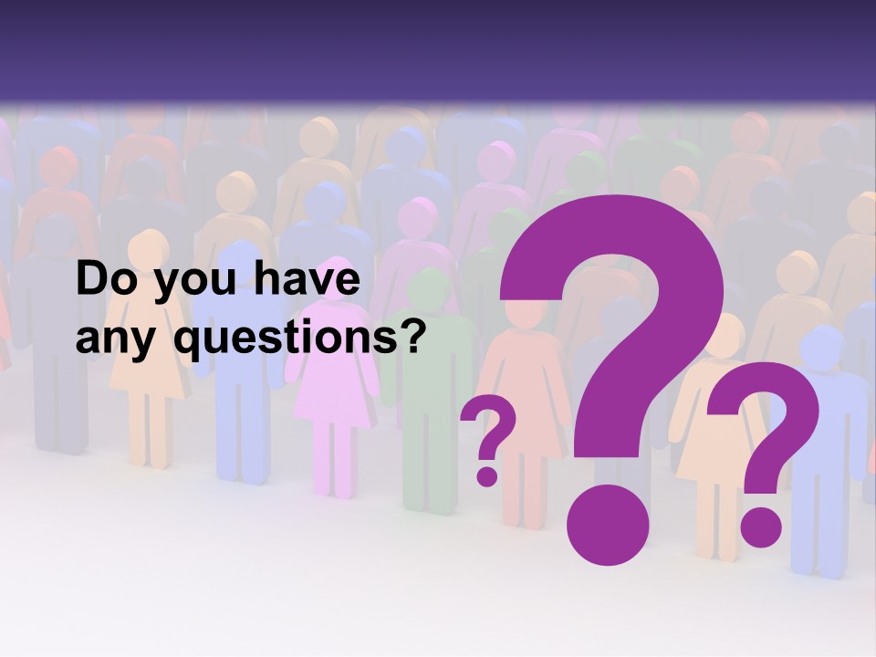 Togetherness Cooperation Crowd PowerPoint Template