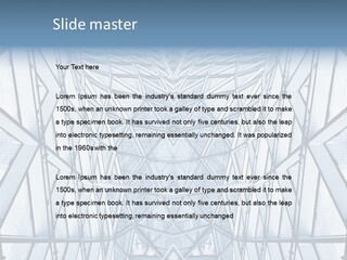 Shiny Downtown Mirror PowerPoint Template