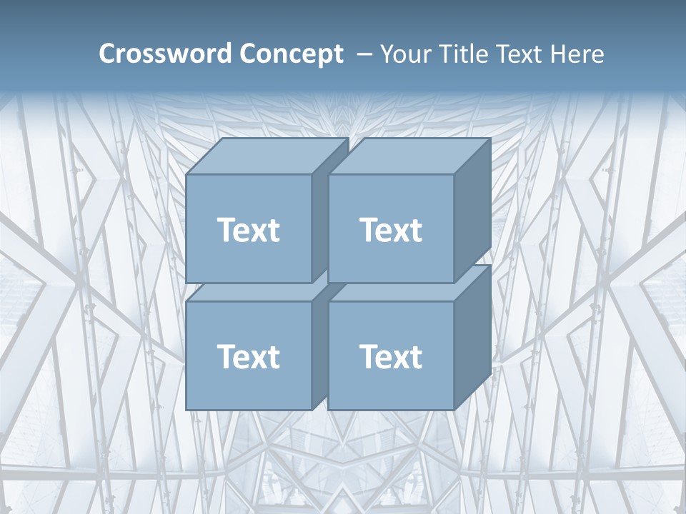 Shiny Downtown Mirror PowerPoint Template