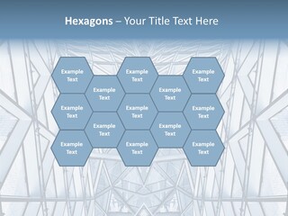 Shiny Downtown Mirror PowerPoint Template