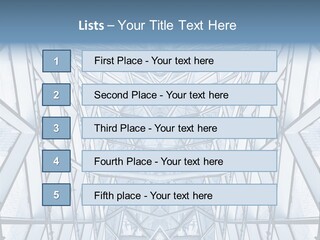 Shiny Downtown Mirror PowerPoint Template