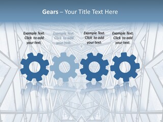 Shiny Downtown Mirror PowerPoint Template