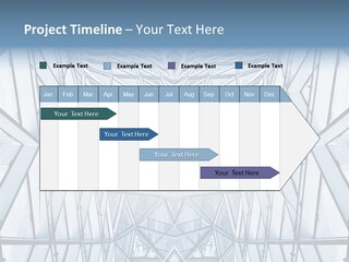 Shiny Downtown Mirror PowerPoint Template