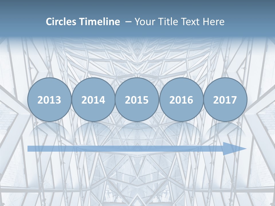 Shiny Downtown Mirror PowerPoint Template