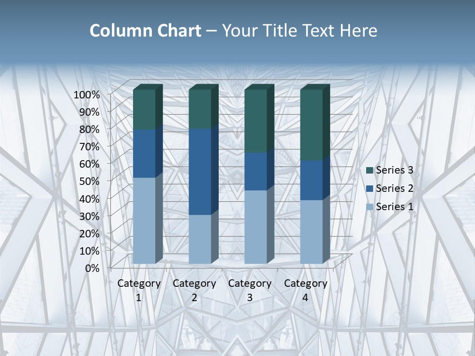 Shiny Downtown Mirror PowerPoint Template