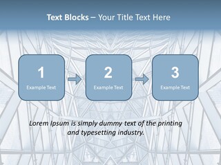 Shiny Downtown Mirror PowerPoint Template
