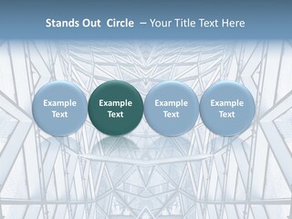 Shiny Downtown Mirror PowerPoint Template