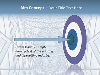 Shiny Downtown Mirror PowerPoint Template