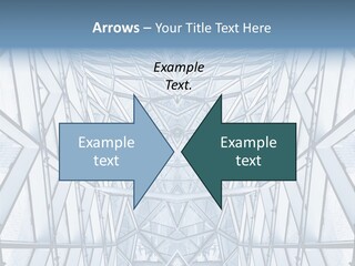 Shiny Downtown Mirror PowerPoint Template