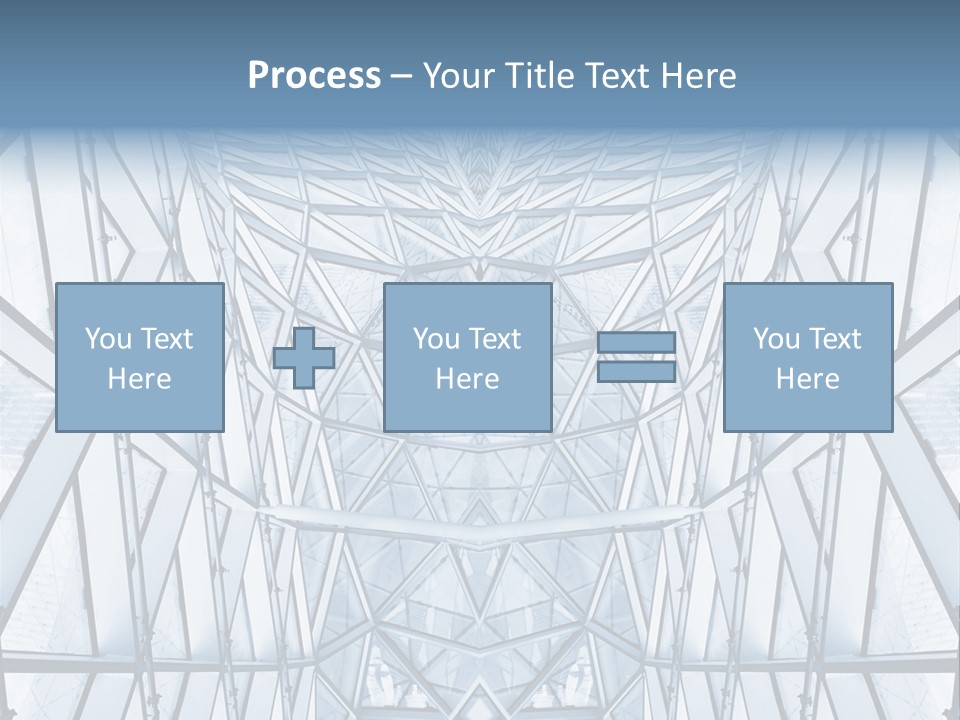 Shiny Downtown Mirror PowerPoint Template