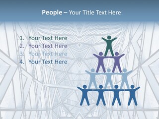 Shiny Downtown Mirror PowerPoint Template