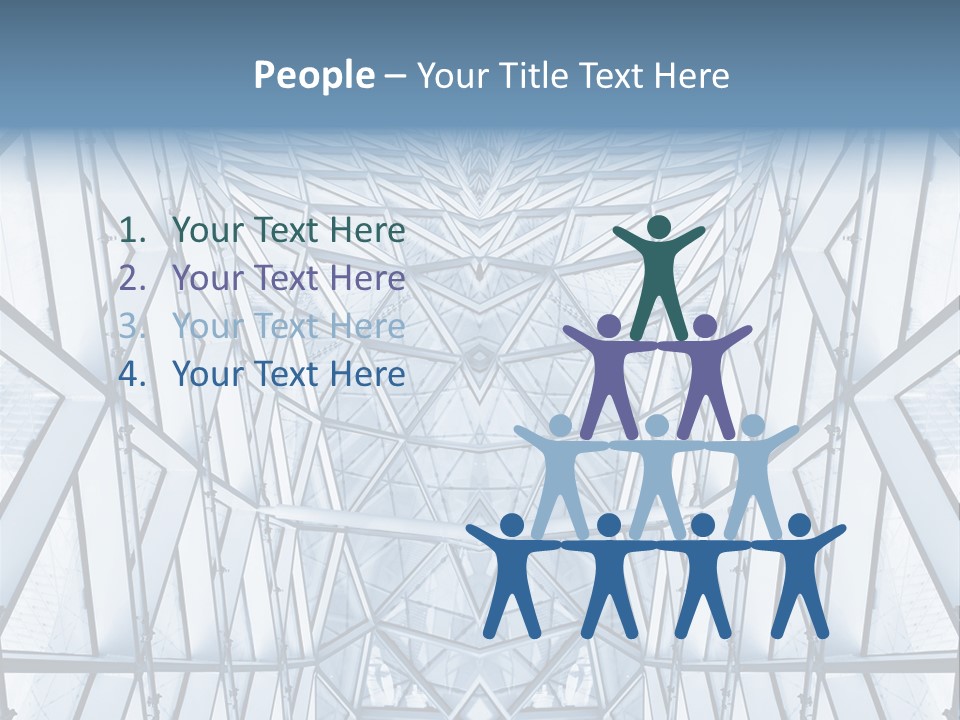 Shiny Downtown Mirror PowerPoint Template