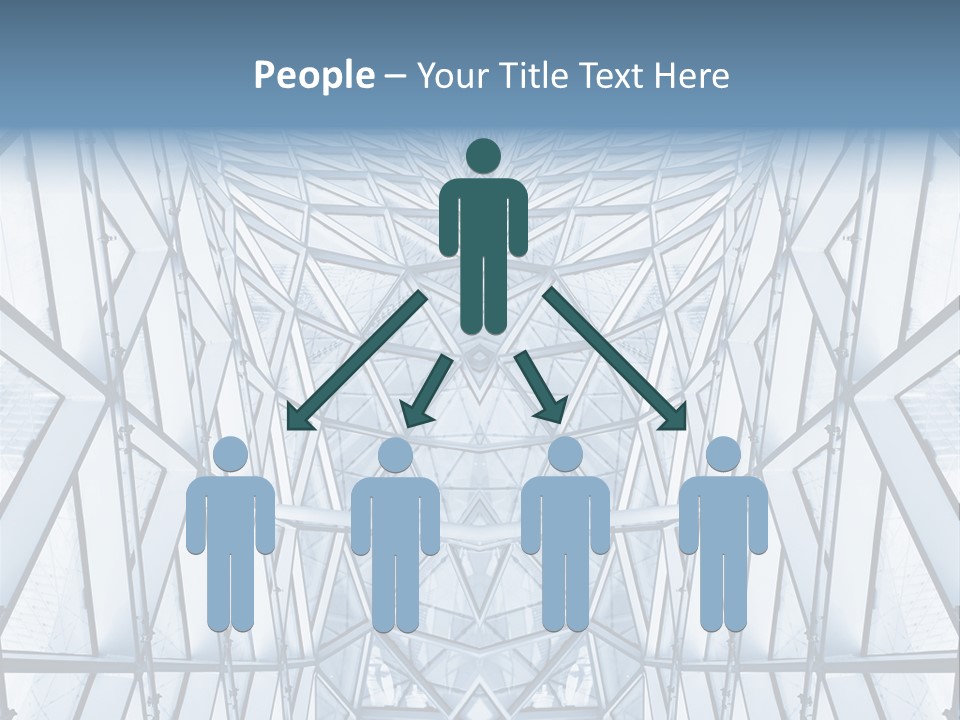 Shiny Downtown Mirror PowerPoint Template