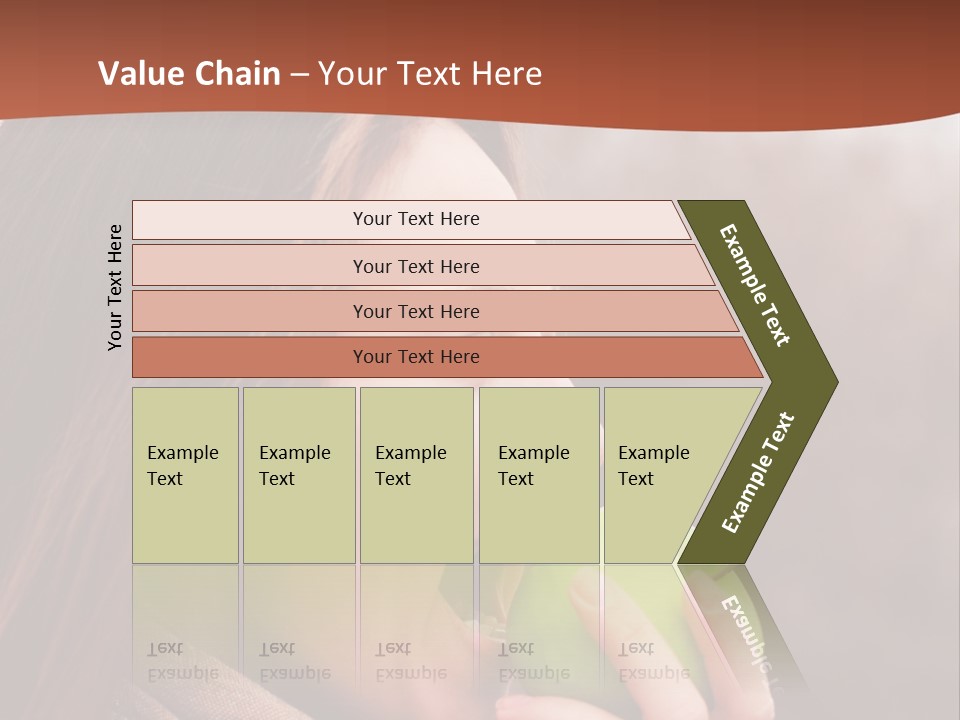 Nature Hair Looking PowerPoint Template