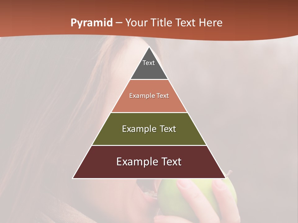 Nature Hair Looking PowerPoint Template