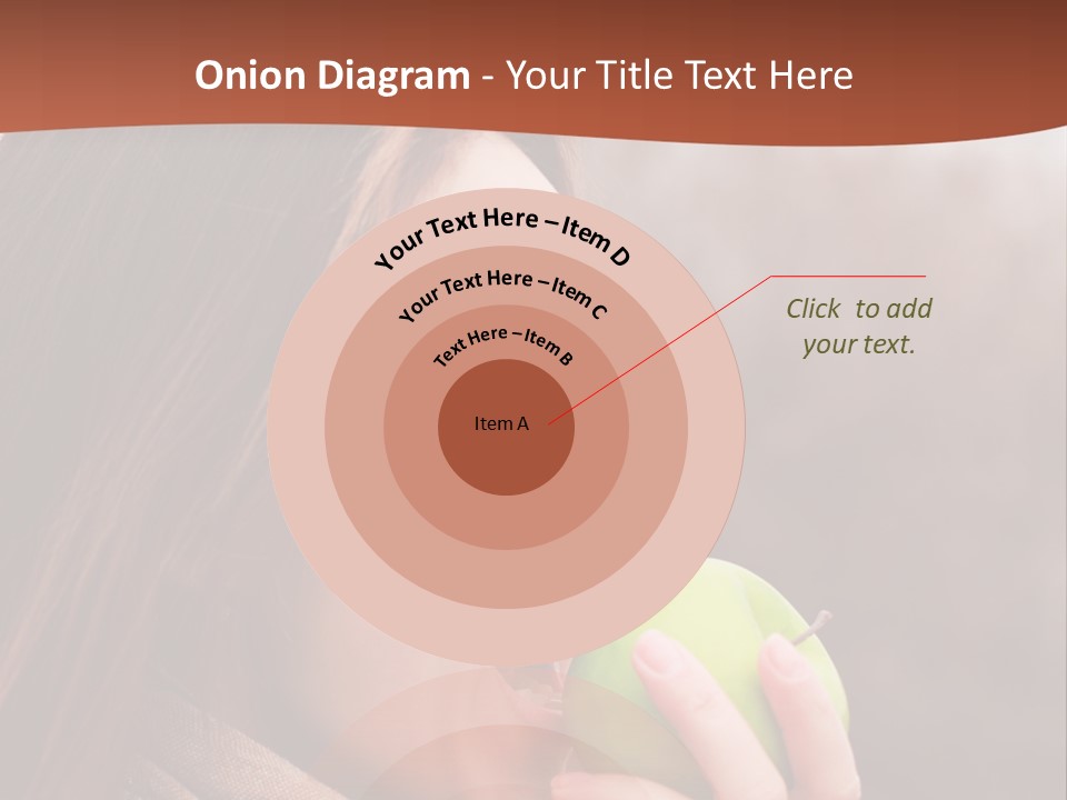 Nature Hair Looking PowerPoint Template