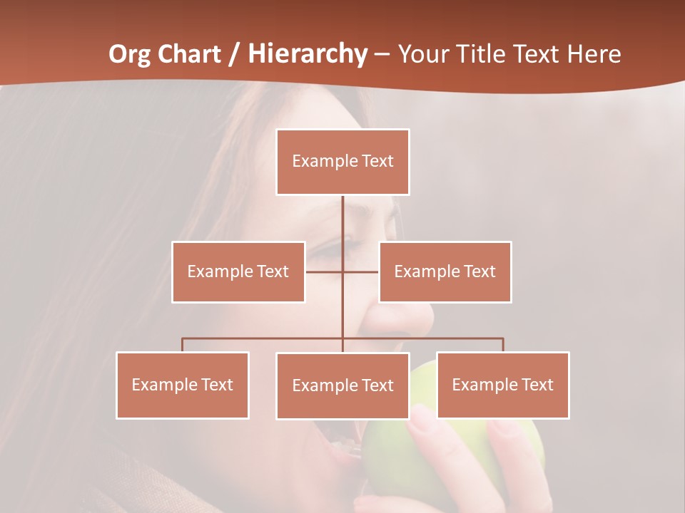 Nature Hair Looking PowerPoint Template