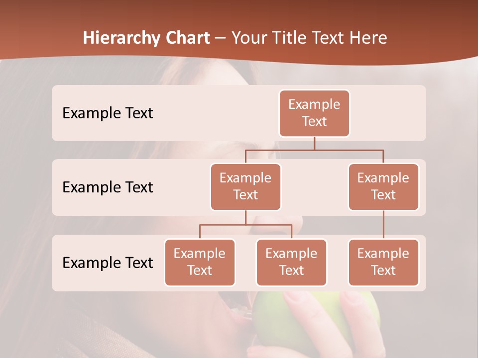 Nature Hair Looking PowerPoint Template
