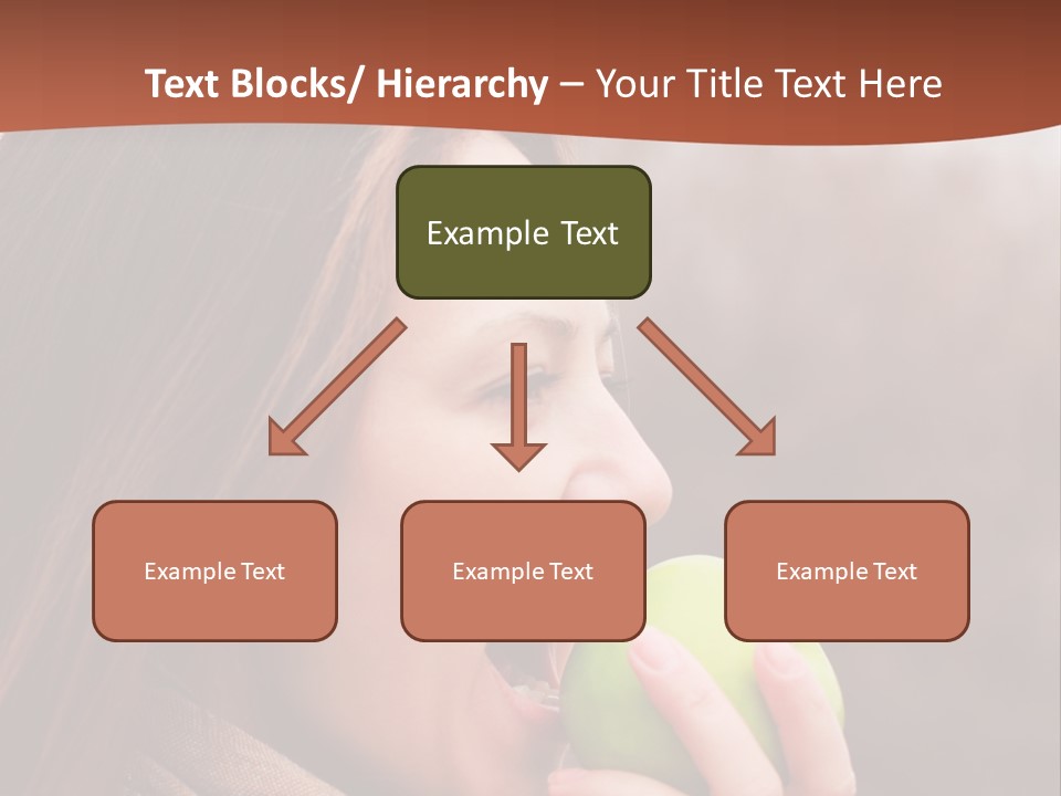 Nature Hair Looking PowerPoint Template