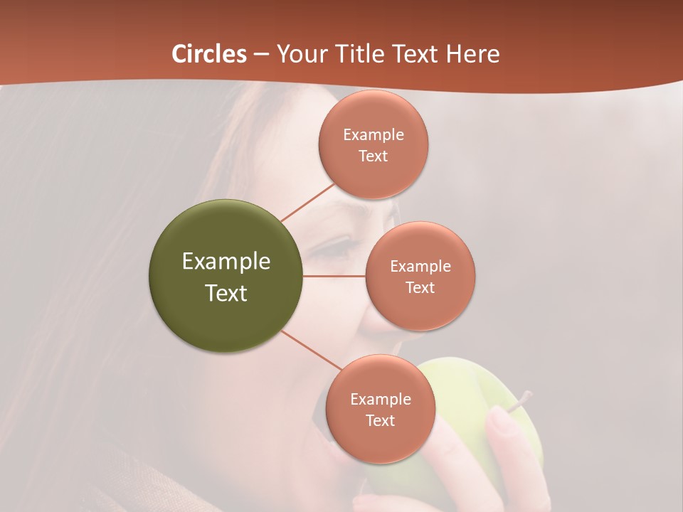 Nature Hair Looking PowerPoint Template