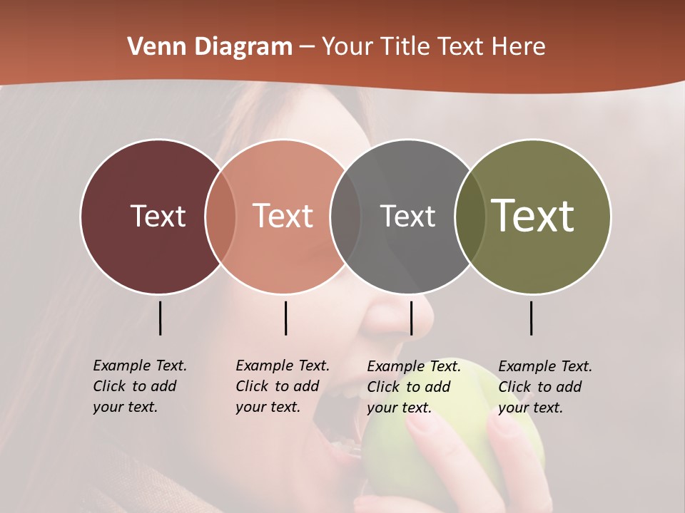 Nature Hair Looking PowerPoint Template