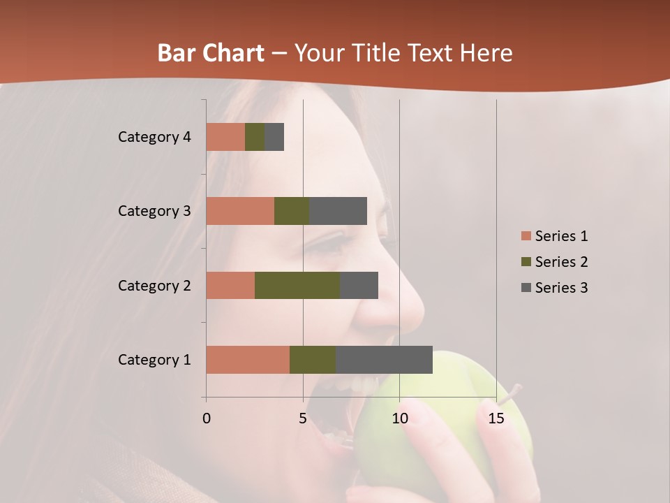 Nature Hair Looking PowerPoint Template