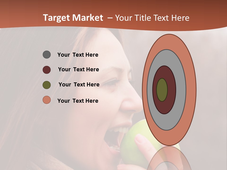 Nature Hair Looking PowerPoint Template