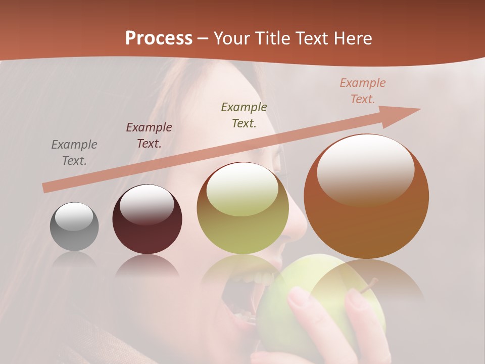 Nature Hair Looking PowerPoint Template