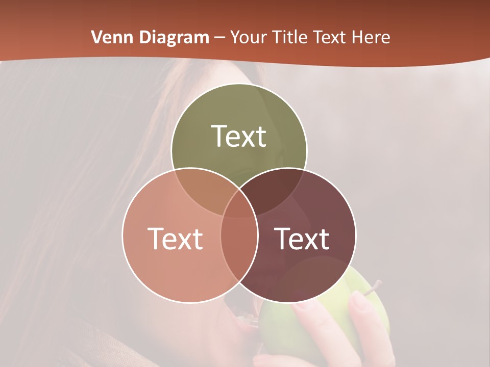 Nature Hair Looking PowerPoint Template