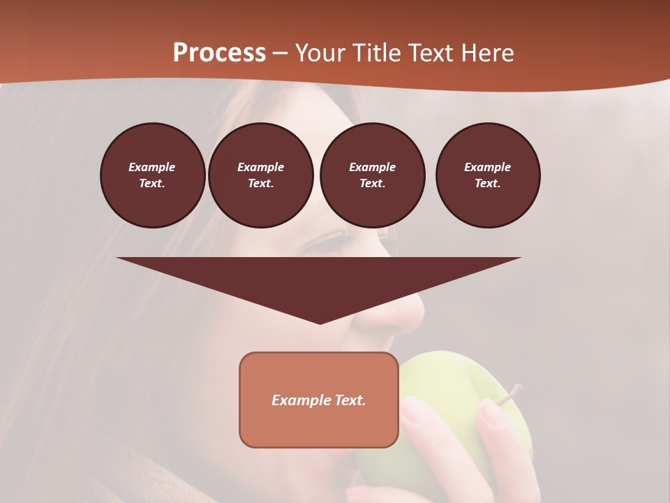 Nature Hair Looking PowerPoint Template