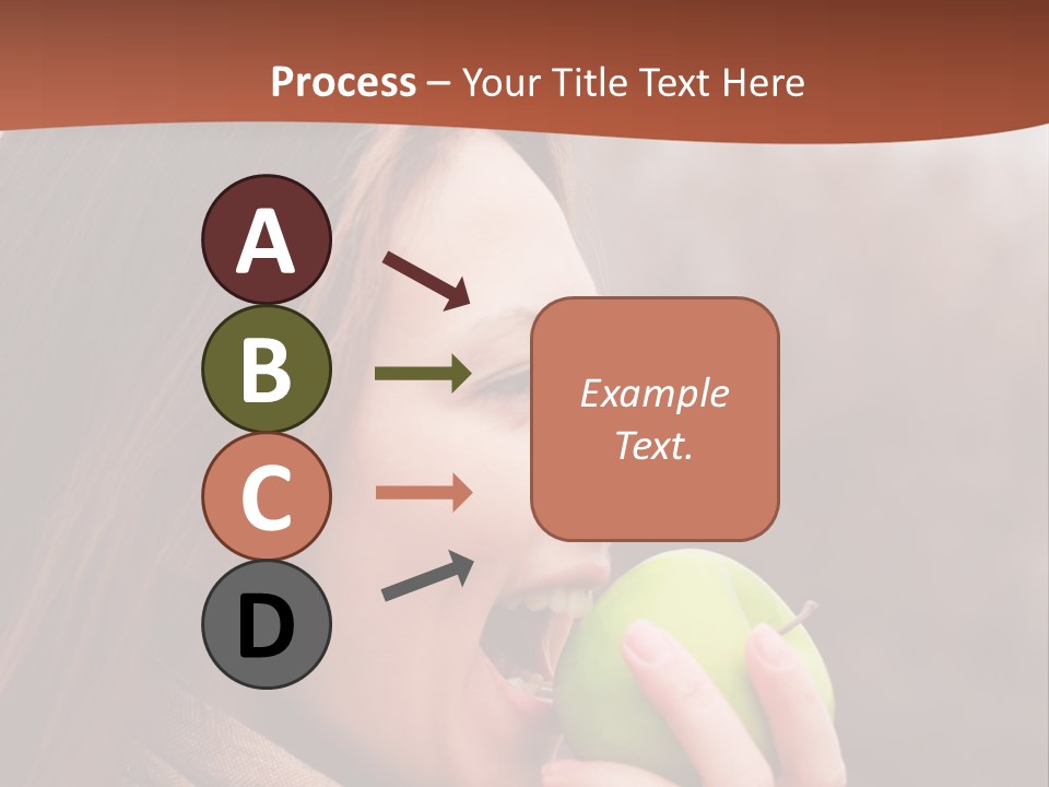 Nature Hair Looking PowerPoint Template