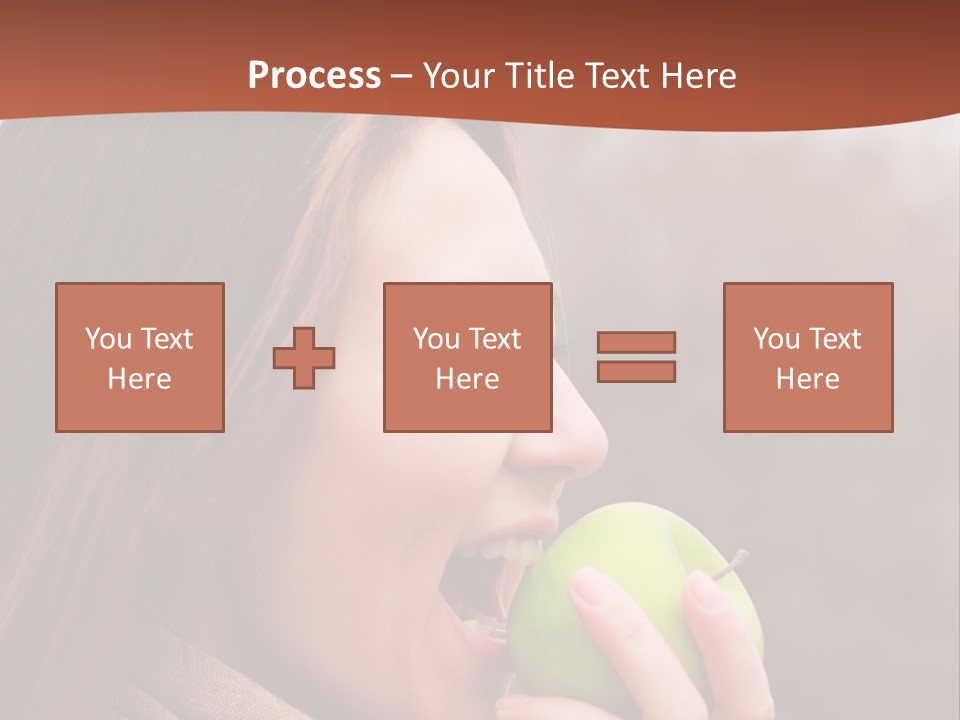 Nature Hair Looking PowerPoint Template