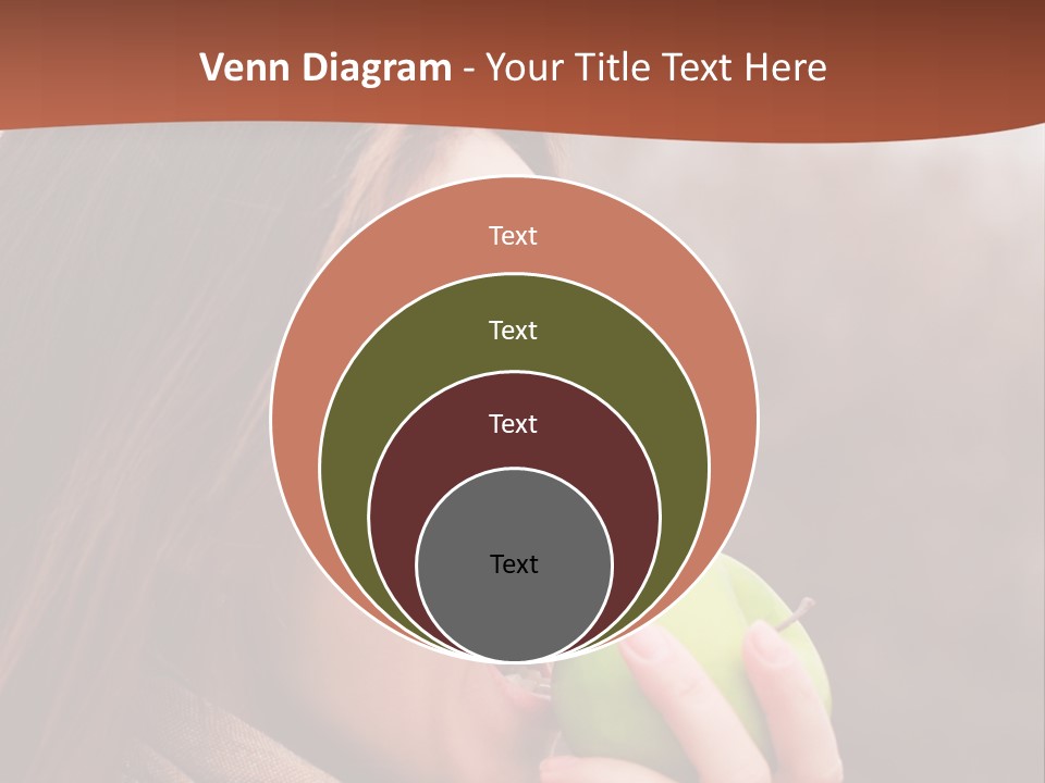 Nature Hair Looking PowerPoint Template