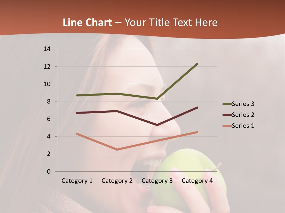 Nature Hair Looking PowerPoint Template