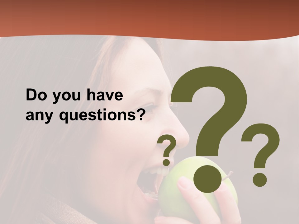 Nature Hair Looking PowerPoint Template