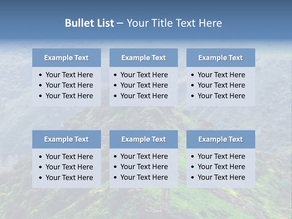 Rock Flowers Jewish PowerPoint Template