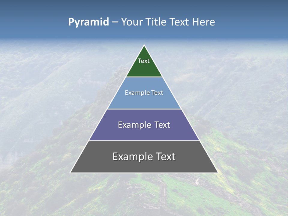 Rock Flowers Jewish PowerPoint Template