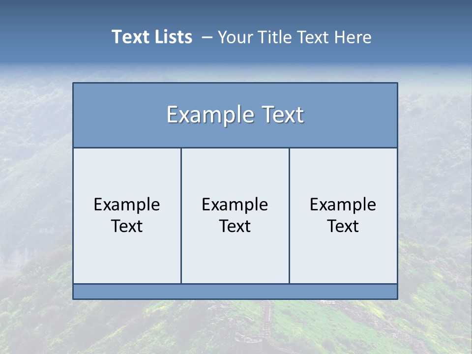 Rock Flowers Jewish PowerPoint Template