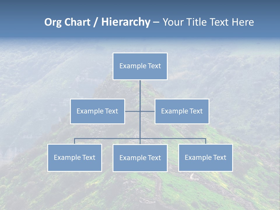 Rock Flowers Jewish PowerPoint Template