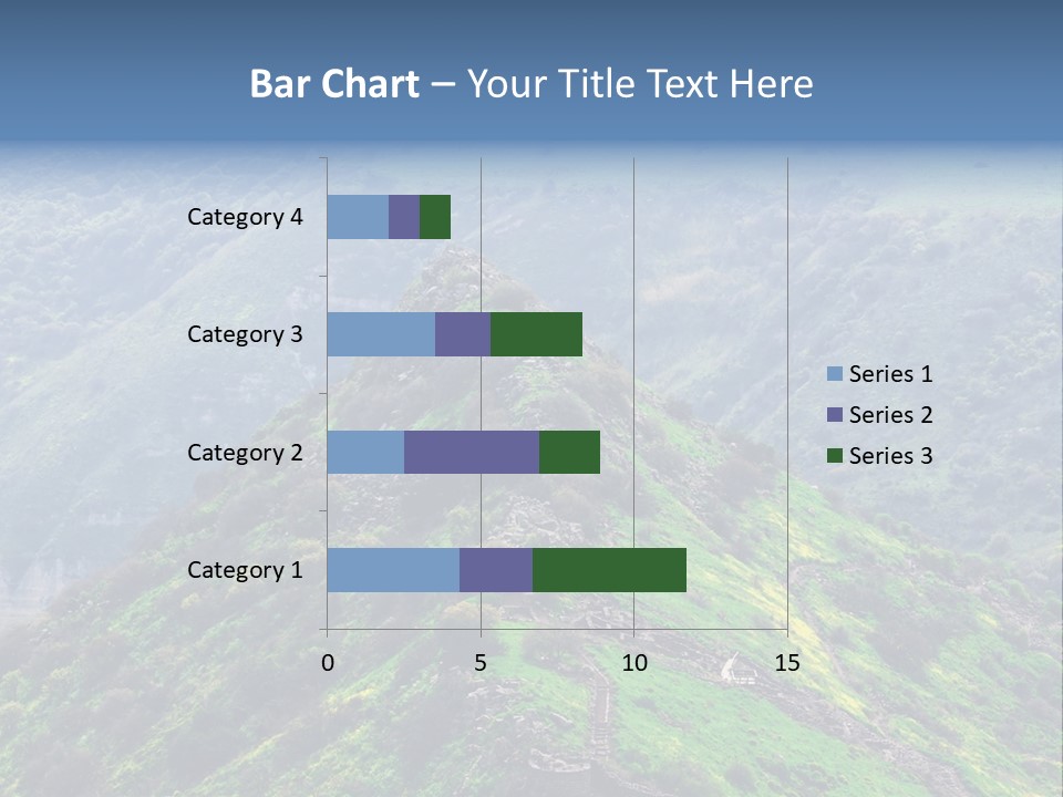 Rock Flowers Jewish PowerPoint Template