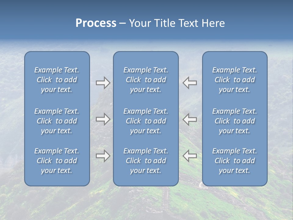 Rock Flowers Jewish PowerPoint Template