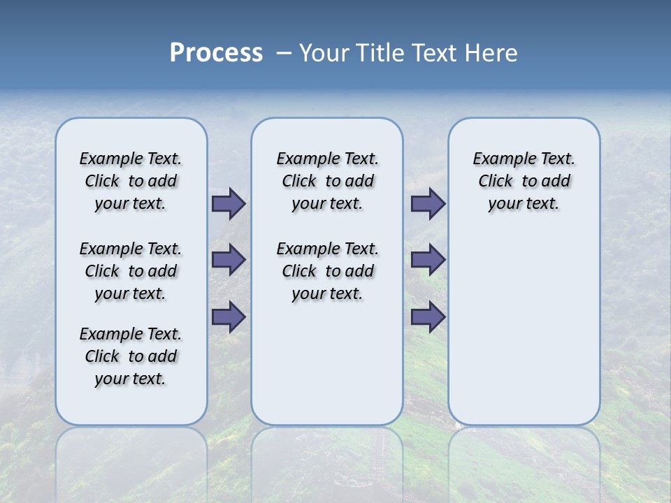 Rock Flowers Jewish PowerPoint Template