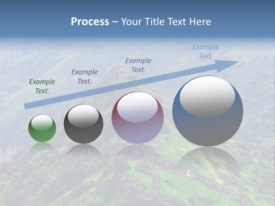 Rock Flowers Jewish PowerPoint Template