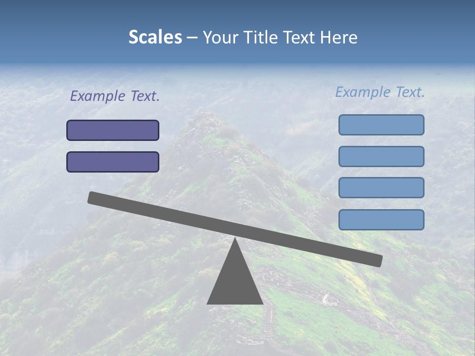 Rock Flowers Jewish PowerPoint Template