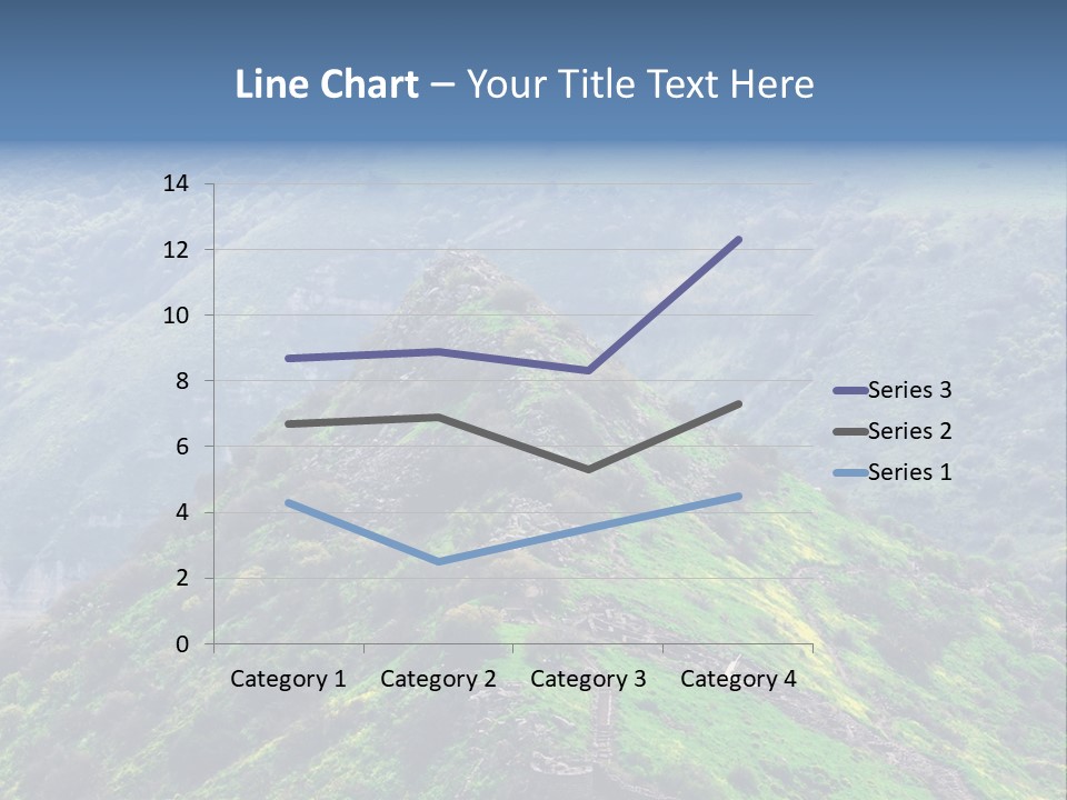Rock Flowers Jewish PowerPoint Template