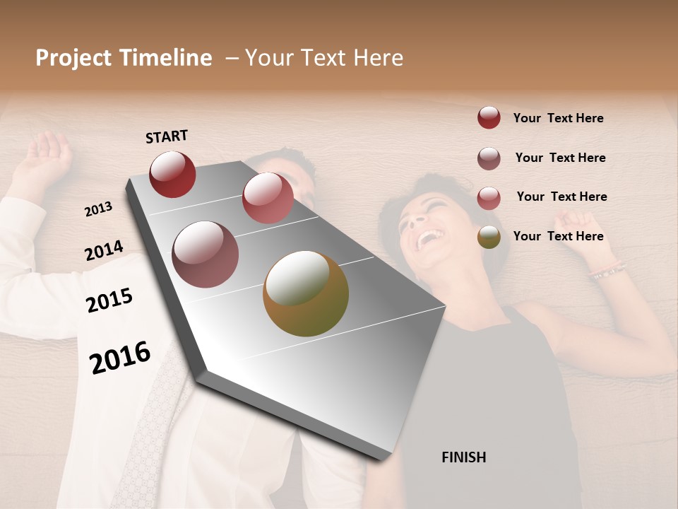 Date Female  PowerPoint Template