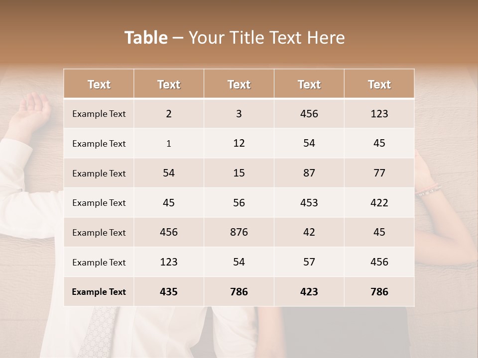 Date Female  PowerPoint Template